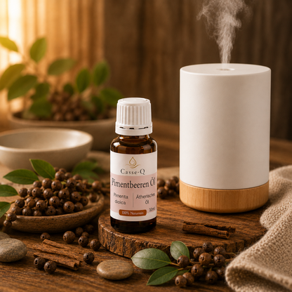Pimentbeerenöl von Casse-Q – Anwendung im Aroma-Diffuser