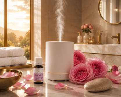 Rosenöl von Casse-Q – Anwendung im Aroma-Diffuser