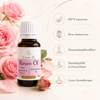Rosenöl von Casse-Q – Anwendung und Dosierung