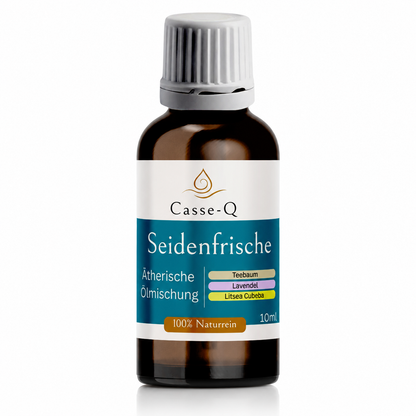 Seidenfrische Ölmischung von Casse-Q – 10-ml-Produktflasche