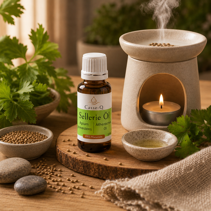 Sellerieöl von Casse-Q – stimmungsvolle Wellness-Anwendung