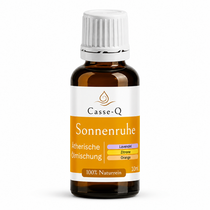 Sonnenruhe Ölmischung von Casse-Q – 10-ml-Produktflasche