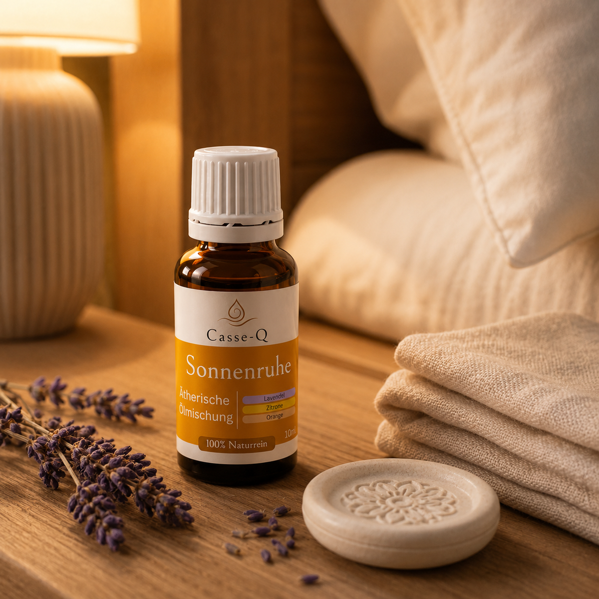 Sonnenruhe Ölmischung von Casse-Q – Anwendung und Dosierung