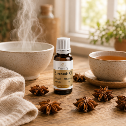 Sternanisöl von Casse-Q – stimmungsvolle Wellness-Anwendung