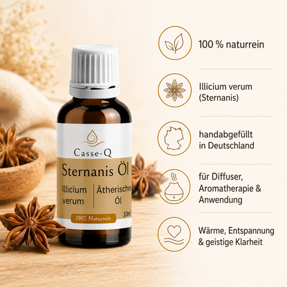 Sternanisöl von Casse-Q – Eigenschaften und Herstellung