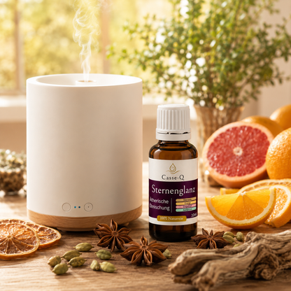 Sternenglanz Ölmischung von Casse-Q – Anwendung im Aroma-Diffuser
