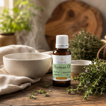 Thymianöl von Casse-Q – stimmungsvolle Wellness-Anwendung