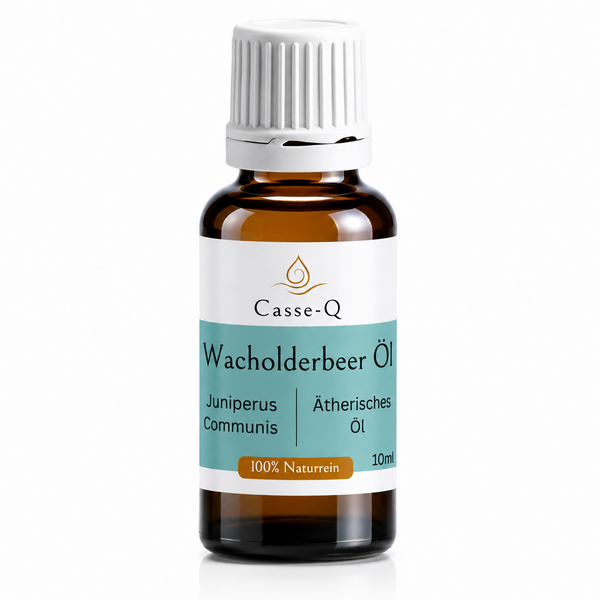 Wacholderbeeröl von Casse-Q – 10-ml-Produktflasche