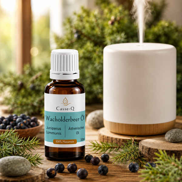 Wacholderbeeröl von Casse-Q – Anwendung im Aroma-Diffuser