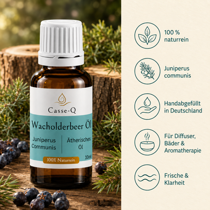 Wacholderbeeröl von Casse-Q – Eigenschaften und Herstellung