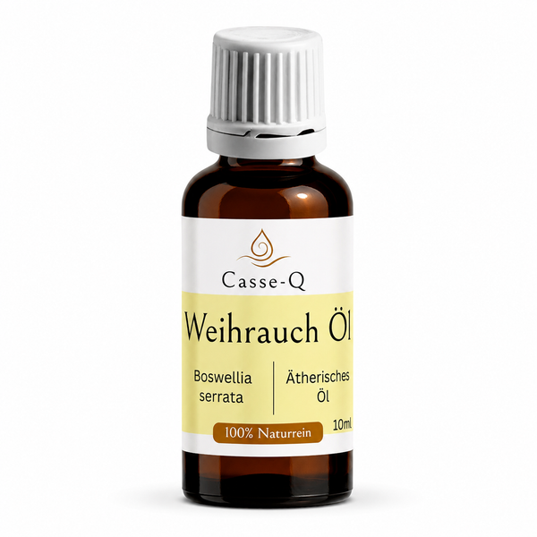 Weihrauchöl von Casse-Q – 10-ml-Produktflasche