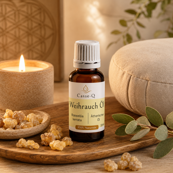 Weihrauchöl von Casse-Q – Anwendung im Aroma-Diffuser