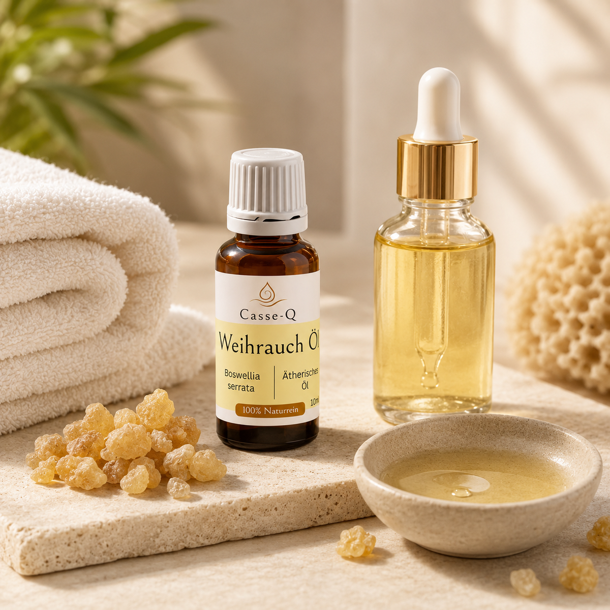 Weihrauchöl von Casse-Q – stimmungsvolle Wellness-Anwendung