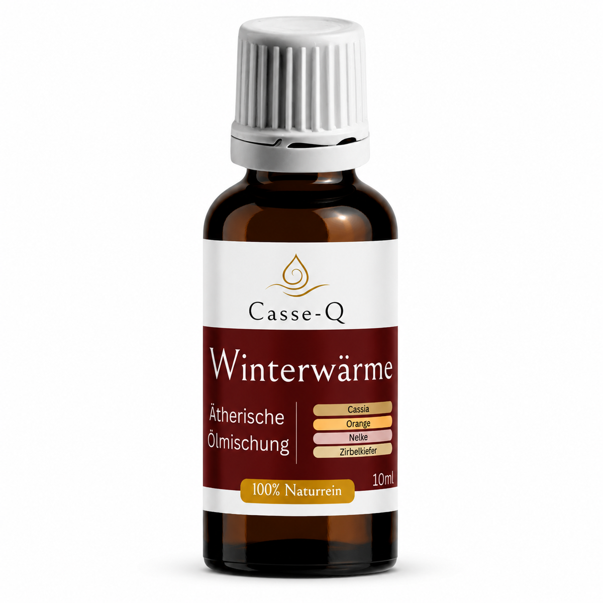 Winterwärme Ölmischung von Casse-Q – 10-ml-Produktflasche