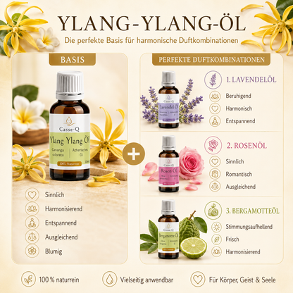 Ylang-Ylang-Öl von Casse-Q – passende Duftkombinationen