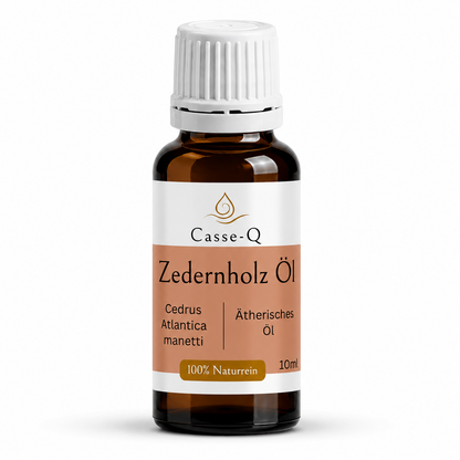 Zedernholzöl Atlas von Casse-Q – 10-ml-Produktflasche