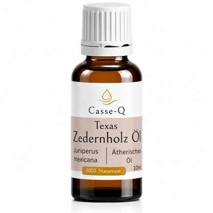 Zedernholzöl Texas von Casse-Q – 10-ml-Produktflasche