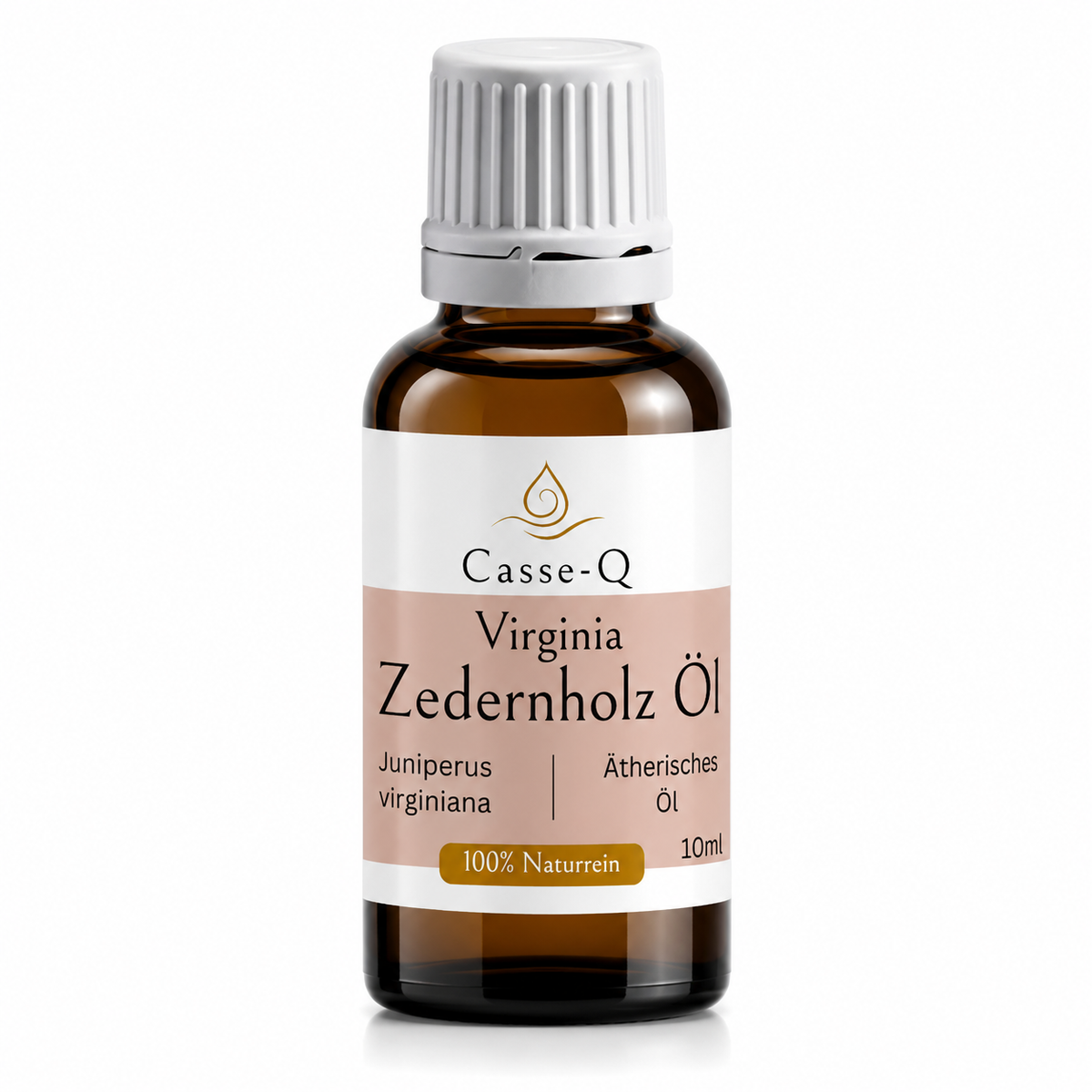 Zedernholzöl Virginia von Casse-Q – 10-ml-Produktflasche