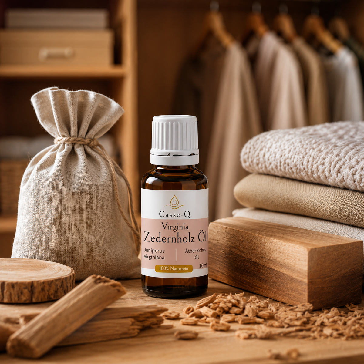 Zedernholzöl Virginia von Casse-Q – Anwendung und Dosierung