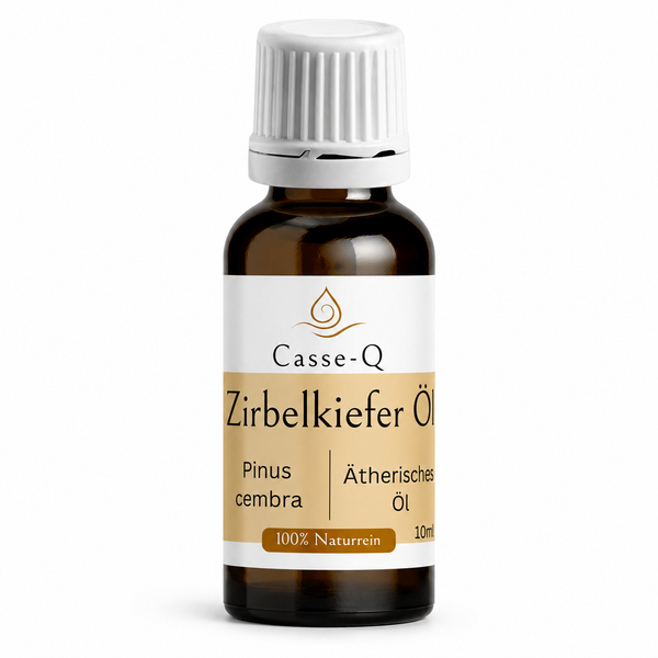Zirbelkieferöl von Casse-Q – 10-ml-Produktflasche