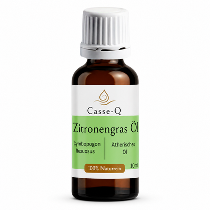 Zitronengrasöl von Casse-Q – 10-ml-Produktflasche