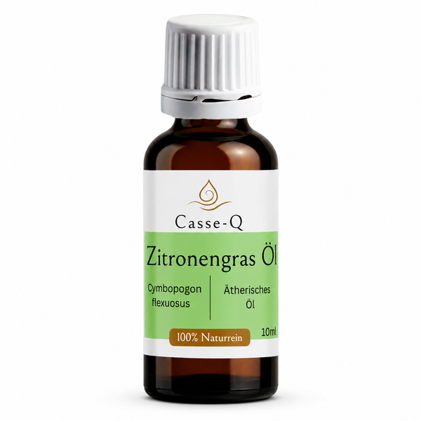 Zitronengrasöl von Casse-Q – 10-ml-Produktflasche